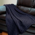 thumbnail image 4 of Impressions Luxury Cotton Basket Weave Blanket, 4 of 8