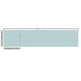 thumbnail image 3 of Ambesonne Antique Fabric by the Yard Upholstery, Curved Motifs in Pastel, 5 Yards, Pale Teal, 3 of 5
