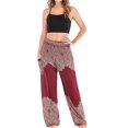 thumbnail image 2 of AXXD Yoga Pants for Women,Athletic Legging,Women Athletic Yoga Casual Stetch Shorts,Solid,High Waist Rise,BreathableWine,Free (US:8), 2 of 9