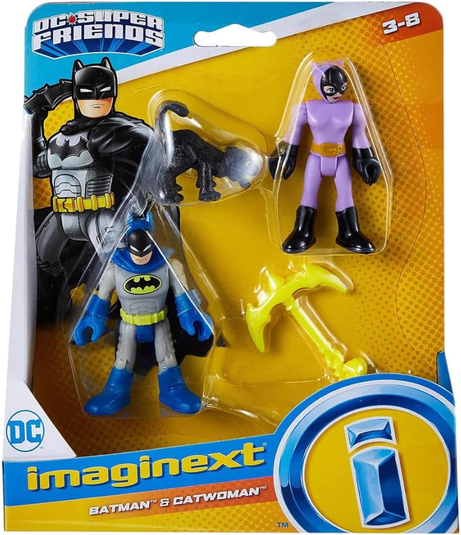 Imaginext DC Super Friends Complete Set of 4 Figure Sets M5645