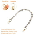 thumbnail image 2 of 2Pack 24 Inch Acrylic Purse Chain Handle Purse with Buckles (White + Gold), 2 of 6