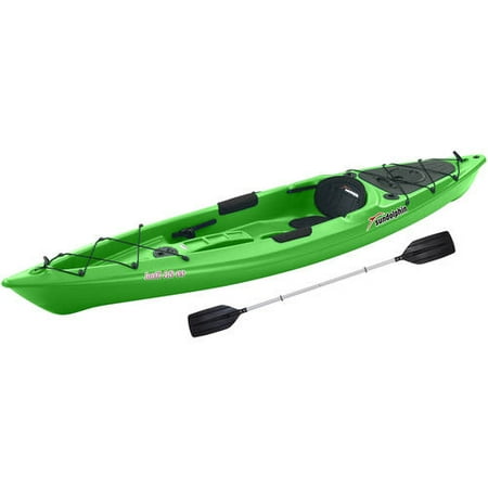 Actual color:Lime Green:Sun Dolphin Bali Sit-On 12' Kayak with Bonus Paddle  019862517250