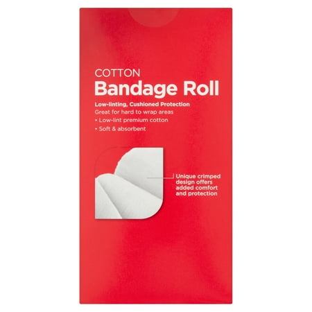 Equate Cotton Bandage Roll, 4.5 in x 4 yds