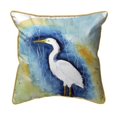 thumbnail image 2 of Betsy Drake SN453 12 x 12 in. Great Egret Left Small Indoor & Outdoor Pillow, 2 of 2