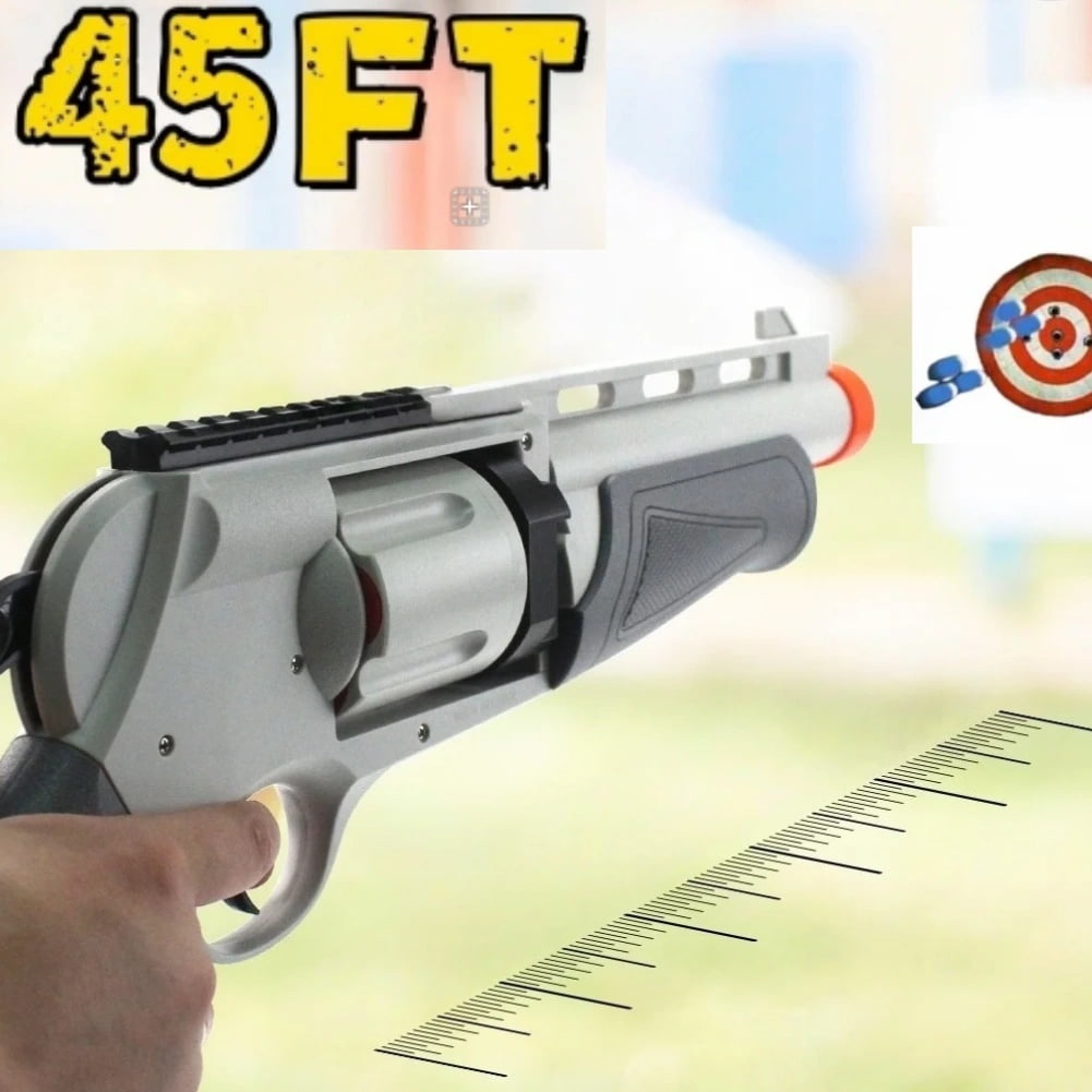 Foam Dart Blasters Soft Darts Shell Ejecting Design for Indoor and Outdoor Play 14+ Years