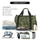 thumbnail image 5 of Disketp Green Skulls Bolsa de Viaje Tipo Duffle, Bolso de Mano para Fin de Semana para Mujer, Bolsa de Gimnasio Ligera para Hombre, Esencial para Viajes, 5 of 7