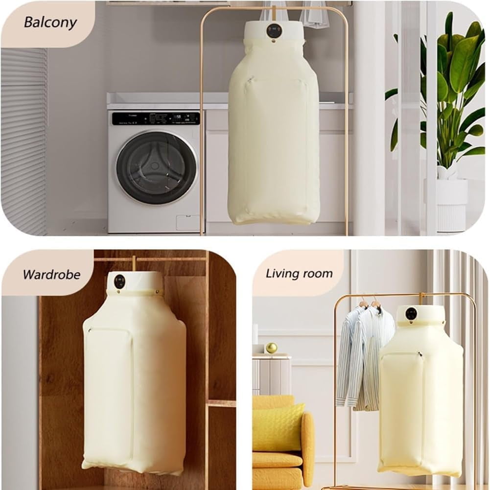 Automatic Ironing Machine for Home,2025 New Inflatable Shirt Ironing Machine,Portable Clothes Dryer,With Remote Control, for Travel, Home, Apartment