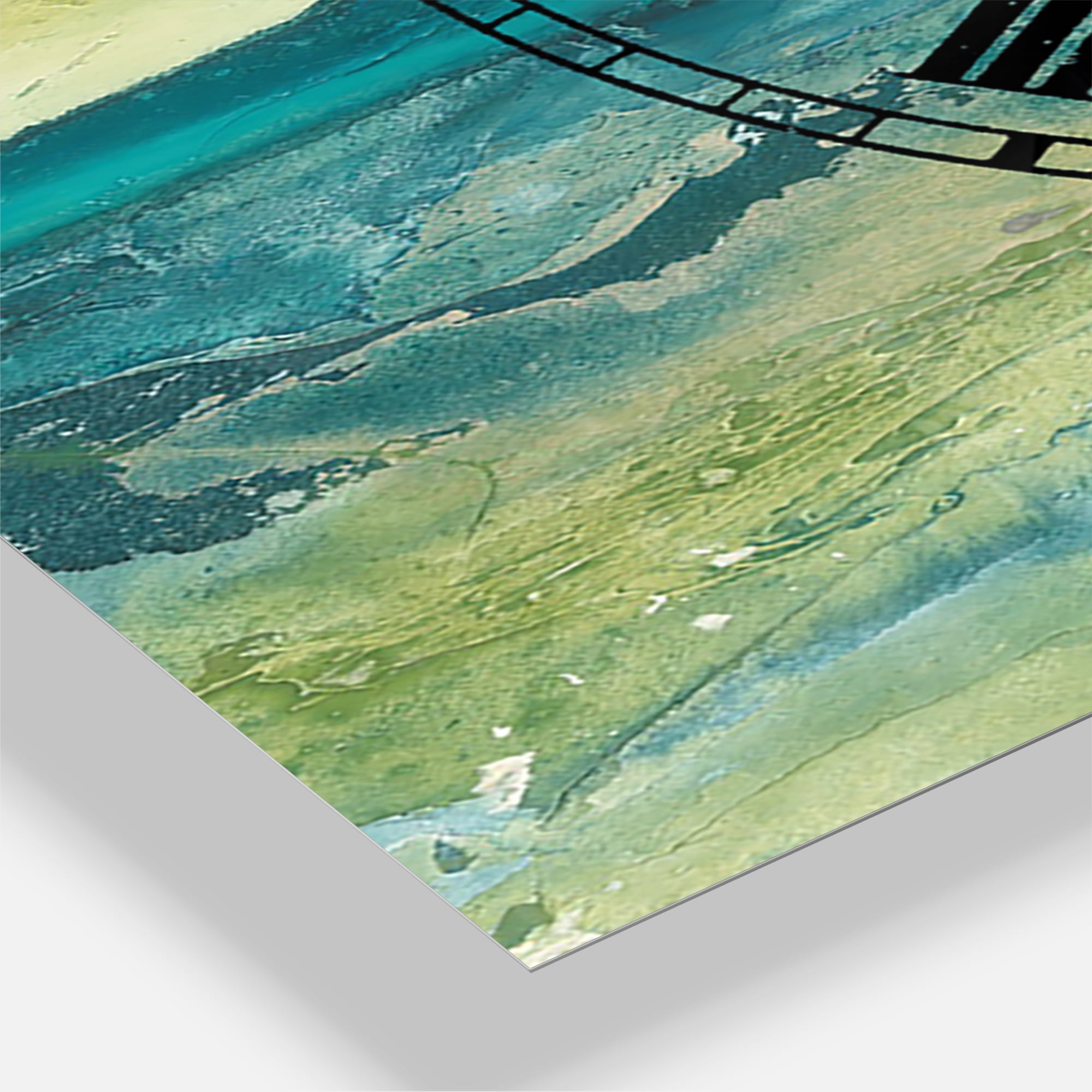 Designart 'Beyond the Horizon I' Traditional Wall Clock