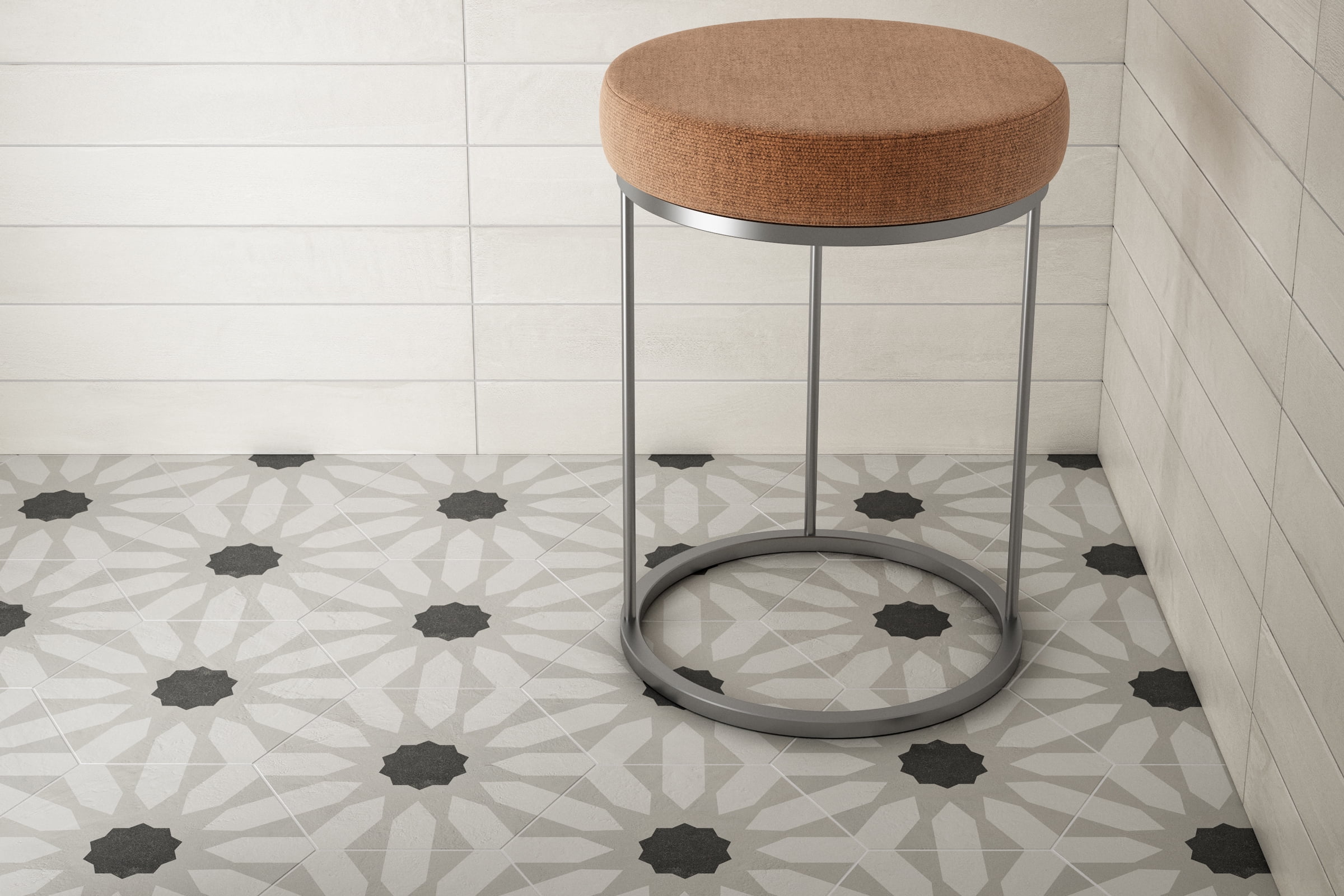 Allora 3" x 24" Porcelain Floor & Wall Tile in Solid White (10.66 SqFt/Ctn)
