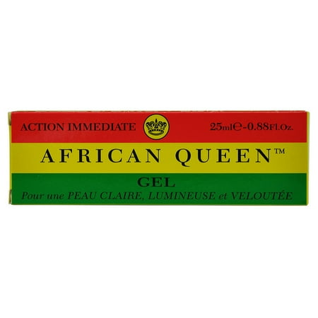 African Queen Gel for Lighter Brighter, and Smoother Skin 25 ml / 0.88 fl. (Best Way To Make Skin Lighter)