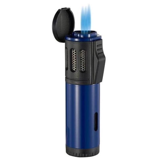 Visol VLR402502 Artemis Triple Flame Torch Lighter - Blue