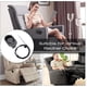 thumbnail image 5 of Mango de repuesto para silla reclinable de metal con cable (2 juegos), cable de liberación para silla reclinable con tirador, mecanismo de piezas de reparación reclinable compatible con la mayoría de, 5 of 5