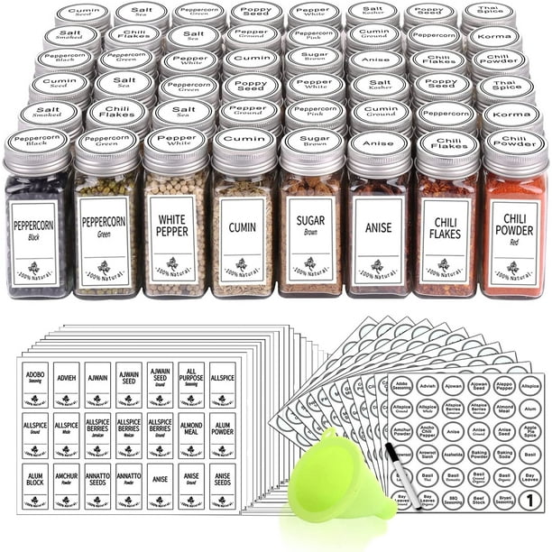Spice jar labels canada