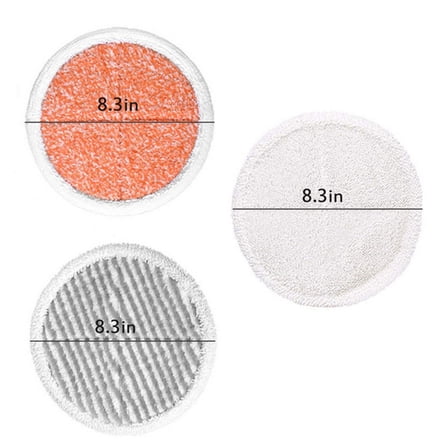 6 Pcs Microfiber Cloth Steam Mop Pads Replacement Cleaning Pads for Bissell Spinwave 2039A 2124 Powered Hard Floor Mop