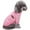 Pink, variant on CICRKHB Small Dog Sweater Pet Dog Clothes Knitwear Dog Sweater Soft Thickening Warm Pup Dogs Shirt for Dog Pet Supplies Grey