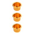thumbnail image 1 of Decodeary Convenient Universal Cup Drink Holder for Car RV Marine Sturdy and Practical Gold 102mm 3Set, 1 of 6