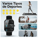 thumbnail image 2 of "Reloj Inteligente Curva 2.01 Smartwatch Bluetooth Caja Negro Correa Negro Bisel Lab.G Negro ", 2 of 5