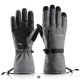 thumbnail image 4 of Soidarity Guantes de invierno Dulce regalo Resiliencia Mitones para exteriores Suministros de ciclismo ajustables Equipo deportivo Ropa de ciclismo Ciclismo Gris/M Soidarity OD025879-09, 4 of 6