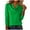 Fall Clothes Green, variant on Cozy Sweaters for Women Knit Fall Winter Clothes Casual Loose Pullover Fashion Cowl Neck Long Sleeve Trendy Tops