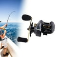 thumbnail image 6 of Miulika Baitcaster Reel Comfortable Handle 12 Level Braking System Casting Reel 7.2:1 Gear Ratio for Summer Outdoor Fishing Supplies Right Hand, 6 of 8