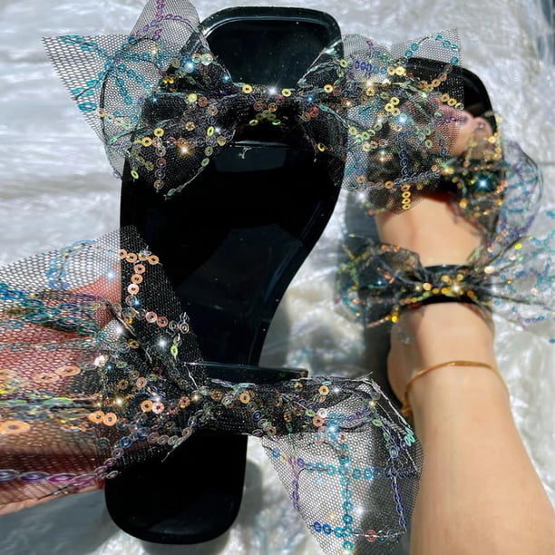 Sandalias de verano para mujer Sandalias planas sin cordones Zapatos romanos Sandalias informales con punta abierta Wmkox8yii ytu8831