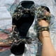 thumbnail image 1 of Sandalias de verano para mujer Sandalias planas sin cordones Zapatos romanos Sandalias informales con punta abierta Wmkox8yii  ytu8831, 1 of 9