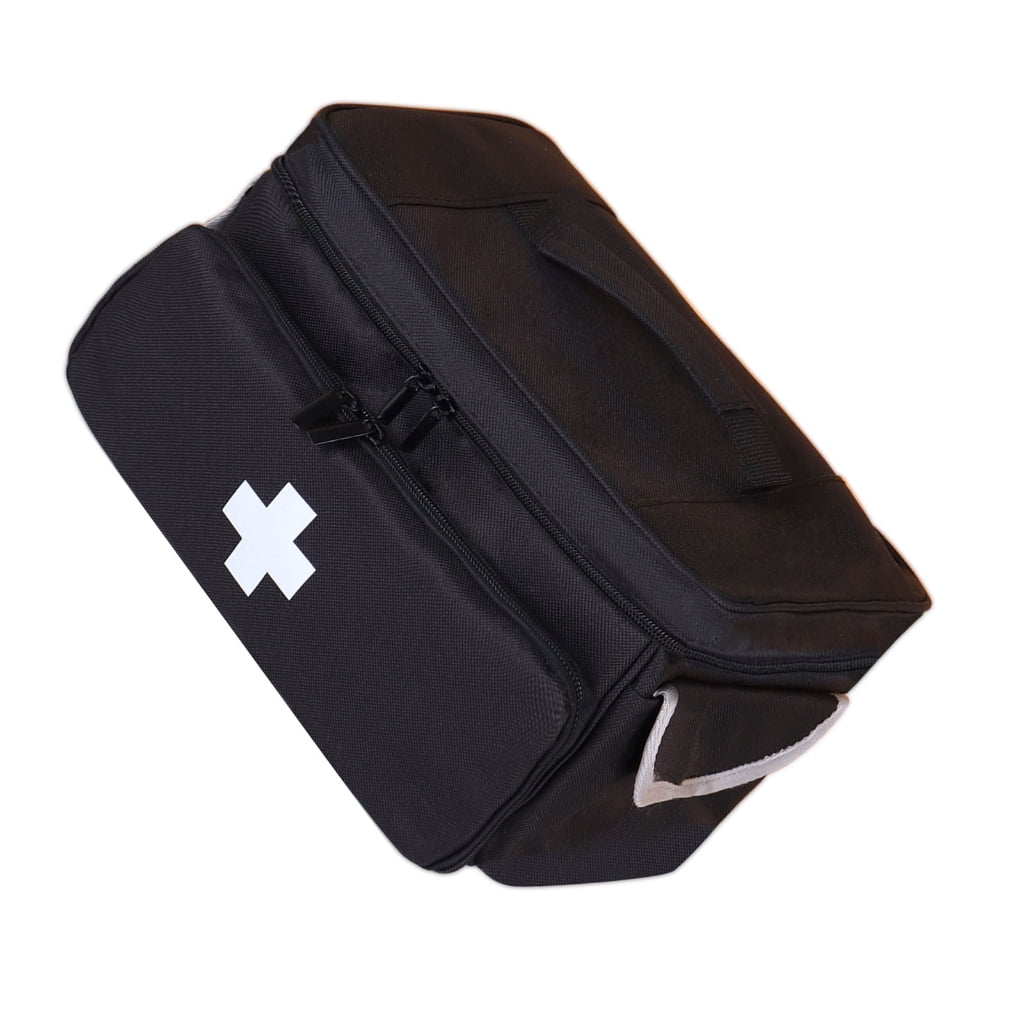 First Aid Kit Organizers with Multi Compartment Design and Smooth Zippers 600D Oxford Fabric for Secure Storage