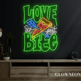 thumbnail image 3 of Glowneon Love At First Bite Neon Sign, Pizza Restaurant Led Sign, 3 of 4