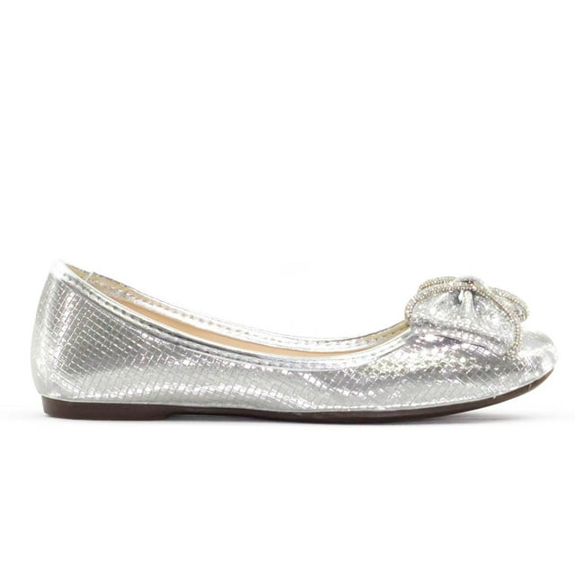 Flats para Mujer Zmexico 262 plateado 22.5