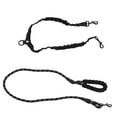 thumbnail image 3 of Correas dobles para perros, 1 por 2, 360 grados, evitan enredos, elásticas, de alta elasticidad, reflectantes, correa doble para perros y cachorros., 3 of 14
