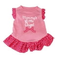 thumbnail image 2 of Summer Cute Pet Puppy Small Dog Cat Pet Dress Apparel Clothes Fly Sleeve Dress Pet Vest DOPI, 2 of 4