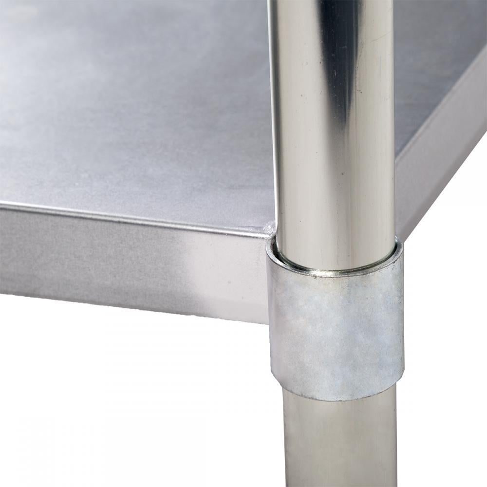 24"x60" Stainless Steel Work table with Backsplash Kitchen Restaurant table EB