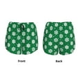 thumbnail image 6 of Goofa Snowflake Printed Women 2 in 1 Running Shorts,Quick Dry Athletic Workout Shorts,High Waisted Athletic Shorts with Liner Pockets-XX-Large, 6 of 9