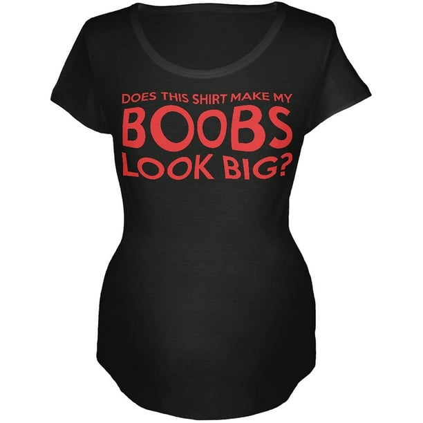 Old Glory Big Boobs Funny Maternity Soft T-Shirt 