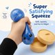 thumbnail image 4 of Pelota antiestrés Squishies Crossunx con forma de dumpling, 4 of 8