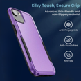 thumbnail image 4 of Entronix Heavy Duty Sleek Case for iPhone 16e, Shockproof AntiDrop Hybrid Protection, Purple, 4 of 5