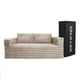 thumbnail image 1 of Sillón en Caja Love Seat Dormimundo ( Beige)., 1 of 6