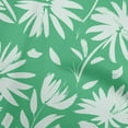 thumbnail image 1 of oneOone Polyester Spandex Sea Green Fabric Leaves & Floral Sewing Fabric By The Yard Printed Diy Clothing Sewing Supplies 56 Inch Wide, 1 of 6