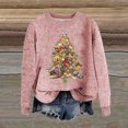 thumbnail image 1 of MKLEKYY Pull Combinaison Mode Automne pour Femmes Pull de Noël Col Rond Élégant Pull de Noël Nouveauté Drôle, 1 of 1