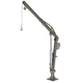 thumbnail image 1 of Vestil Manufacturing WTJ-4-G-DC DC Powered Winch Operated Truck Jib Crane - Galvanized, 2000 lbs, 1 of 5
