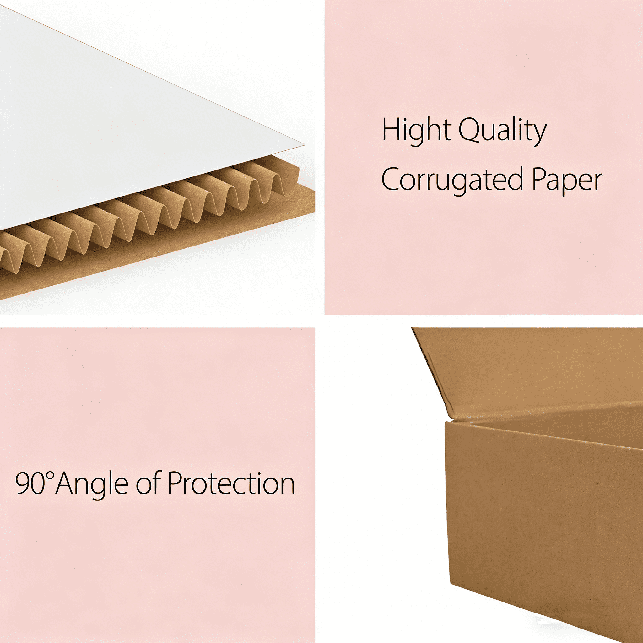 20 Pack 12x9x4 Shipping Boxes, 10 Pack White and 10 Pack Brown Corrugated Cardboard Box for Mailing, Packaging, Small Business