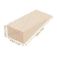 thumbnail image 2 of NICEXMAS 5Pcs Heavy Duty Wood Door Stop Prevent Collision Triangular Wedge Beige for Household Use, 2 of 5