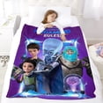 thumbnail image 5 of Megamind vs.the Doom Syndicate Blanket for Kids, Soft Warm Flannel Throw Blanket for Boys Girls, 40x50 Inch Small Blanket for Sofa Couch Gifts Home Decor, 5 of 7