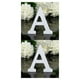 thumbnail image 1 of Jumpingount ¡Oferta! Letras de blancas de 8CM, alfabeto inglés, diseño de nombre personalizado, bricolaje, arte artesanal, corazón de pie, Type13 NO13, 1 of 6