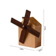thumbnail image 3 of Danhjin Portable Windmill Humidifier , Unique And Beautiful Shape，Small Cool Mist Humidifier USB Desktop Humidifier For Bedroom Office Home ,Modes Super Quiet, 3 of 4