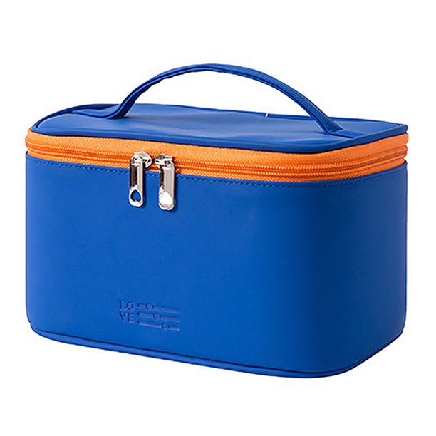Bolsa de maquillaje portátil, bolsa de cosméticos, pequeña bolsa de maquillaje para mujeres, bolsa organizadora con cremallera, impermeable, linda