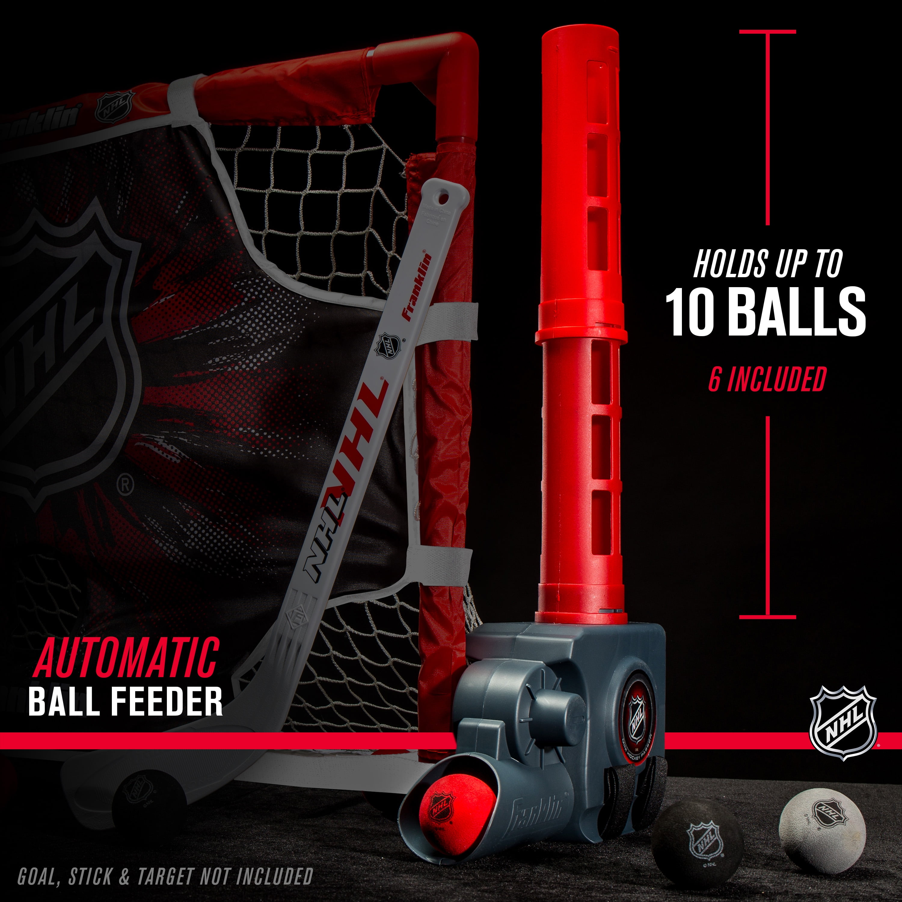Franklin Sports NHL Automatic Mini Hockey Ball Passer