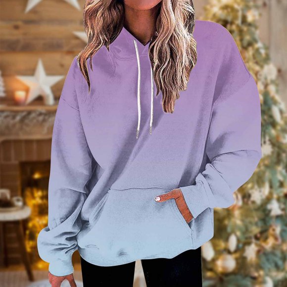 Ailaofu Hoodies for Women Tie Dye Oversized Sweatshirt Plus Size Loose Fit Cute Hoodie Drawstring Fall Pullover with Pocket