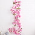 thumbnail image 4 of Enredaderas De Flores De Cerezo Artificiales, 2,35 M 90 Cabezas De Flores Pequeñas Seda Flor De Cerezo Falsa Enredadera De Hiedra Flores Colgantes Guirnalda De Sakura Falsa Para Arco De Boda Decoració Muyoka Hogar, 4 of 7