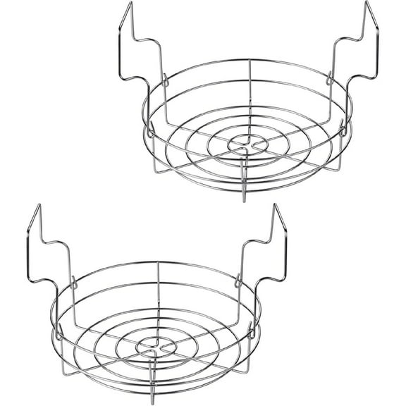 CLEANCOOL 10.23-inch Canning Rack, Stainless Steel Steamer Canning Rack, Suitable for Standard Wide-Mouth Mason Jars and Ball Jars